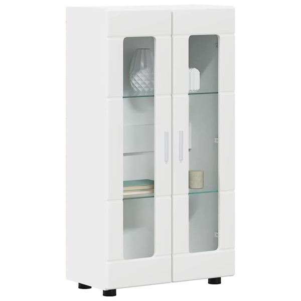 Weißes Sideboard FLORIN mit Tür
