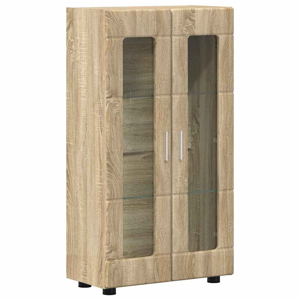 vidaXL Sideboard FLORIN Sonoma Oak 55.5 x 29 x 100 cm Engineered Wood