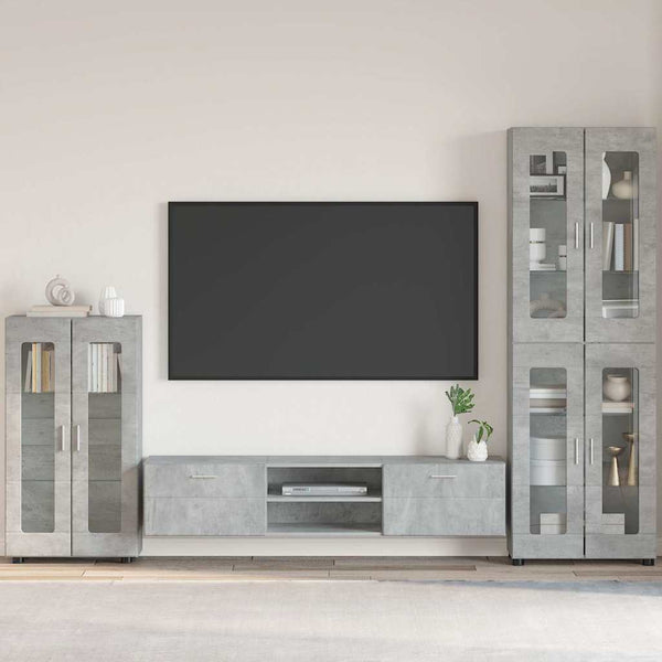 Sideboard FLORIN Beton Grau 100 cm