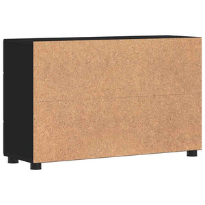 Schwarzes Sideboard FLORIN, 88,5 cm