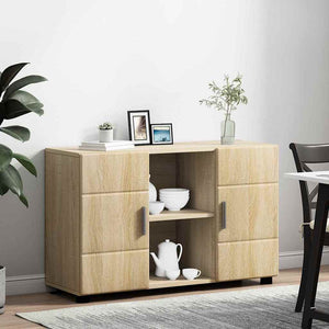 Sideboard FLORIN Sonoma-Eiche mit Regal
