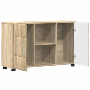Sideboard FLORIN Sonoma-Eiche mit Regal