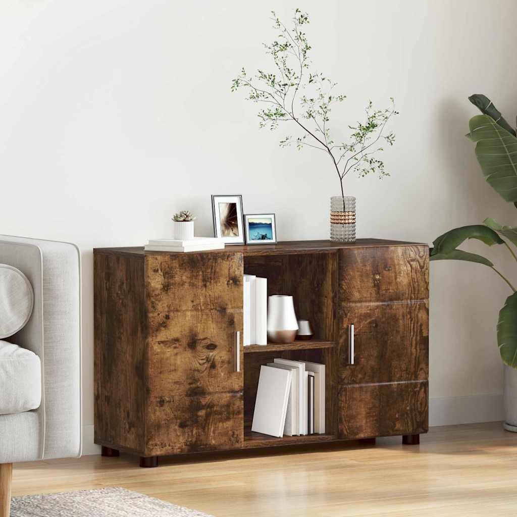 Sideboard FLORIN Geräucherte Eiche 88,5 cm