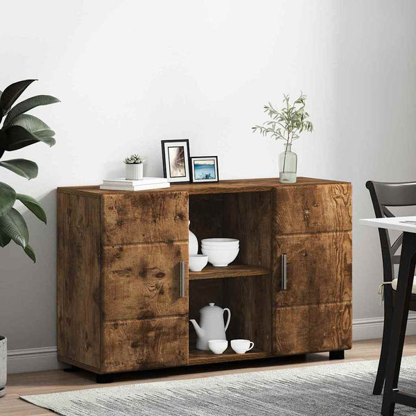 Sideboard FLORIN Geräucherte Eiche 88,5 cm