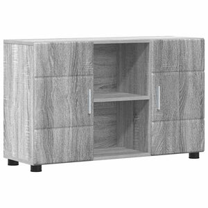 Graues Sideboard FLORIN mit Regal