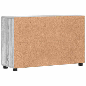 Graues Sideboard FLORIN mit Regal