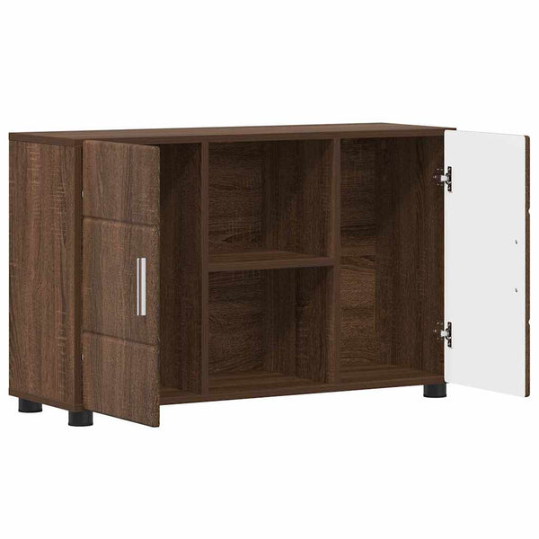 Sideboard FLORIN Braun Eichenoptik