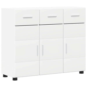 Weißes Sideboard FLORIN mit Tür