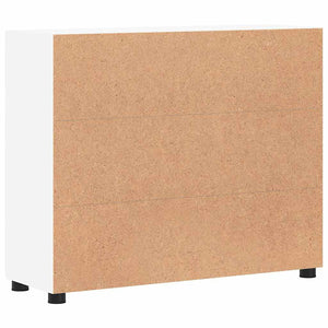 Weißes Sideboard FLORIN mit Tür