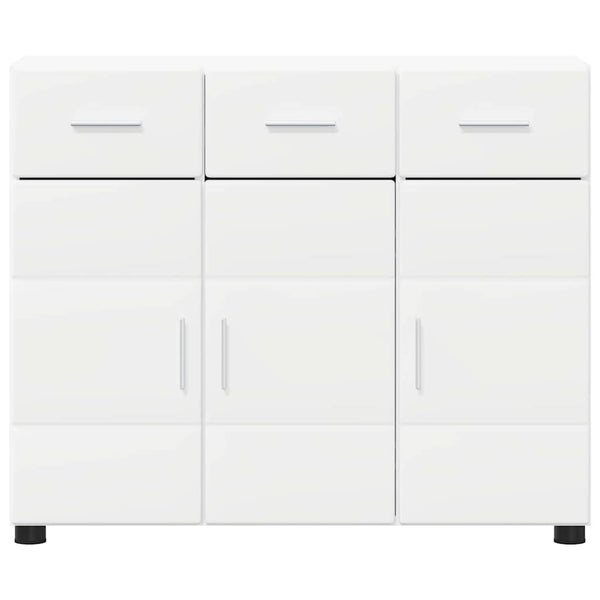 Weißes Sideboard FLORIN mit Tür