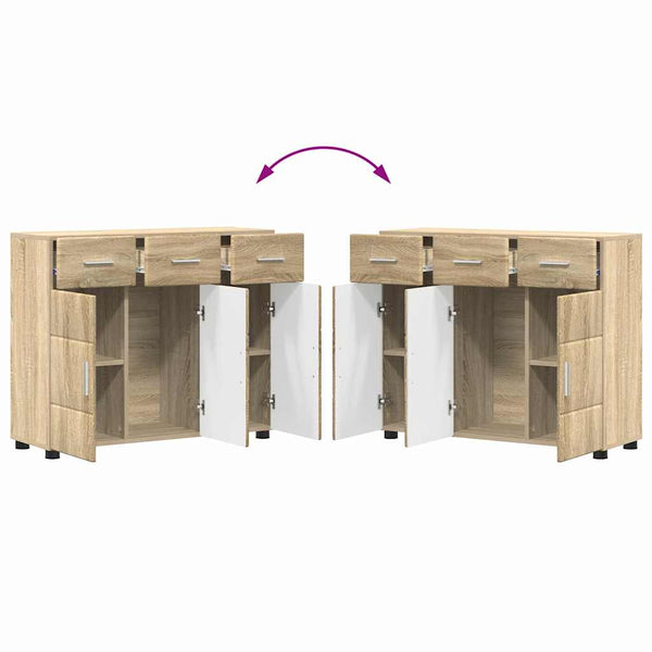 Sideboard Sonoma-Eiche 88,5 cm