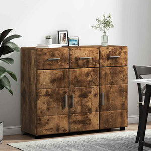 Sideboard FLORIN Geräucherte Eiche 88,5 cm