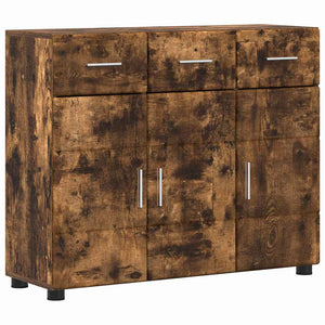 Sideboard FLORIN Geräucherte Eiche 88,5 cm