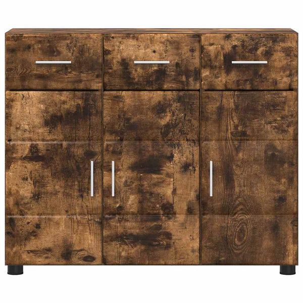 Sideboard FLORIN Geräucherte Eiche 88,5 cm