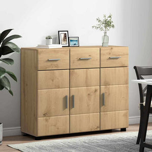 Sideboard FLORIN Artisan-Eiche mit Regal