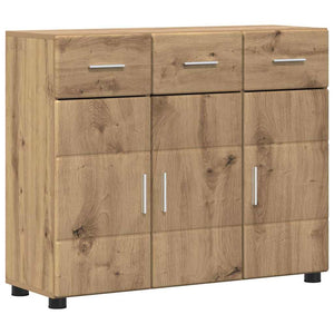 Sideboard FLORIN Artisan-Eiche mit Regal