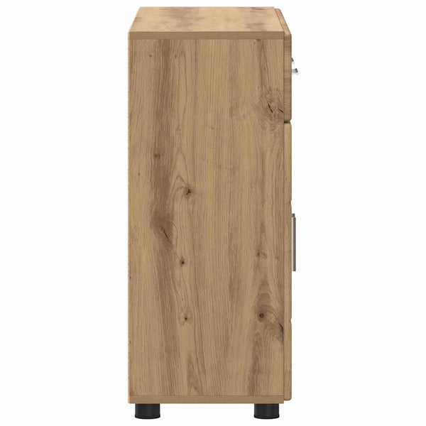 Sideboard FLORIN Artisan-Eiche mit Regal