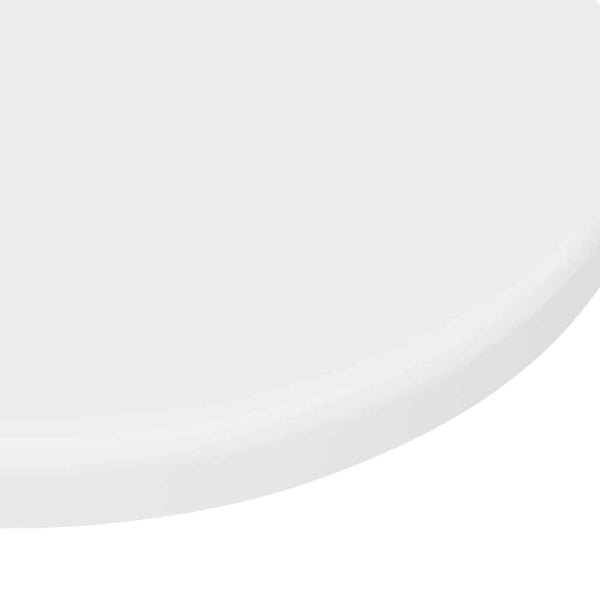 Weiße Tischplatte Ø 30cm