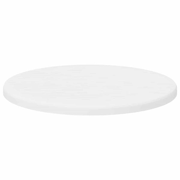 Weiße Tischplatte Ø 30cm