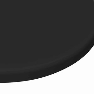 Tischplatte Schwarz Ø 30cm