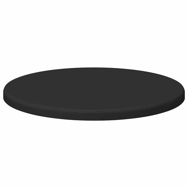 Tischplatte Schwarz Ø 30cm