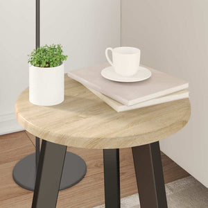 Tischplatte Sonoma-Eiche Ø 30cm