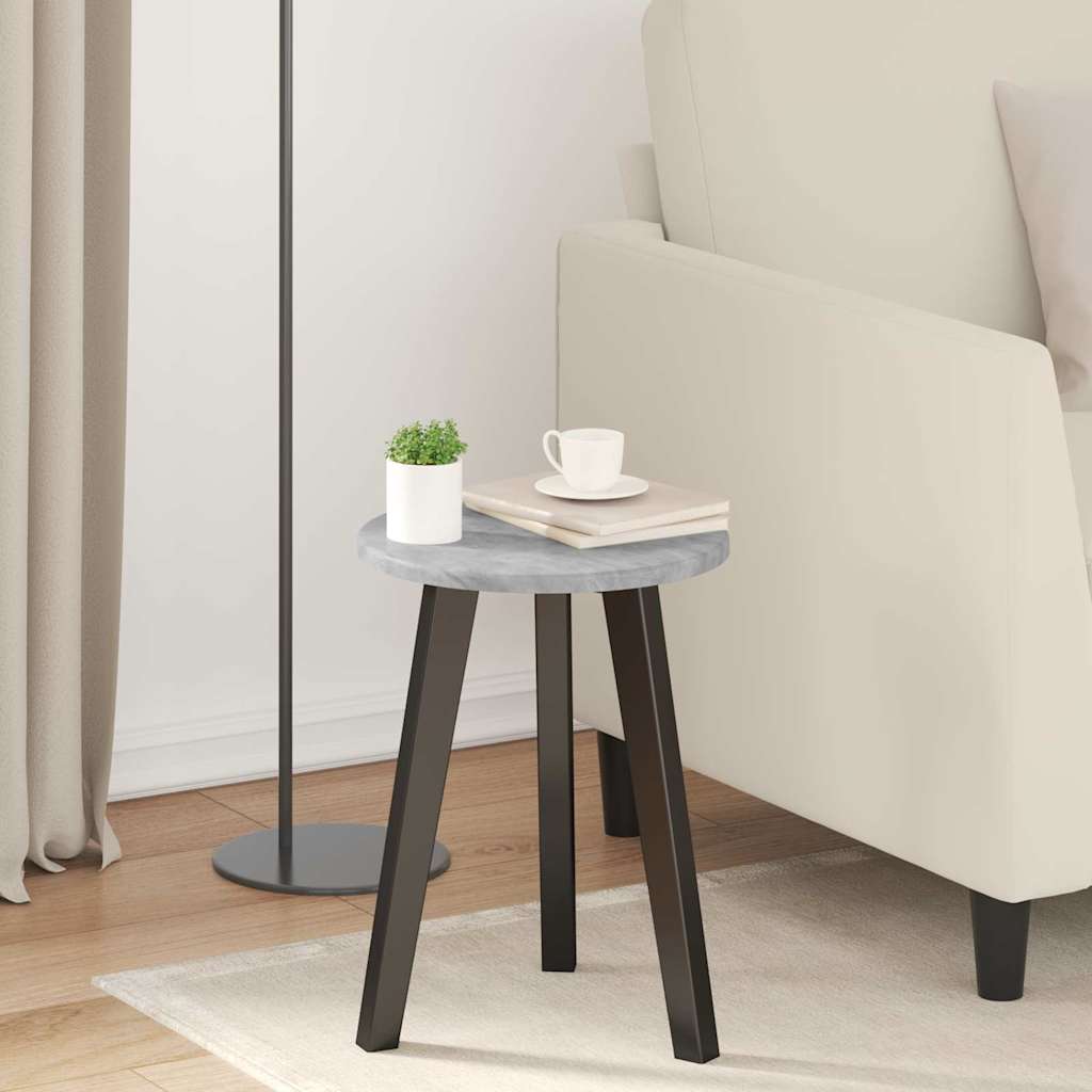 Tischplatte Betongrau Ø 30cm