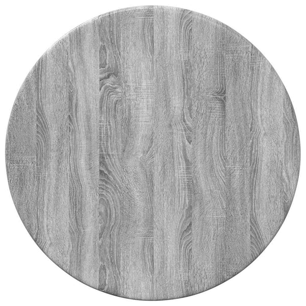 Tischplatte Grau Sonoma Ø 30cm