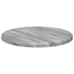 Tischplatte Grau Sonoma Ø 30cm