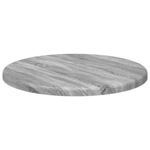 Tischplatte Grau Sonoma Ø 30cm