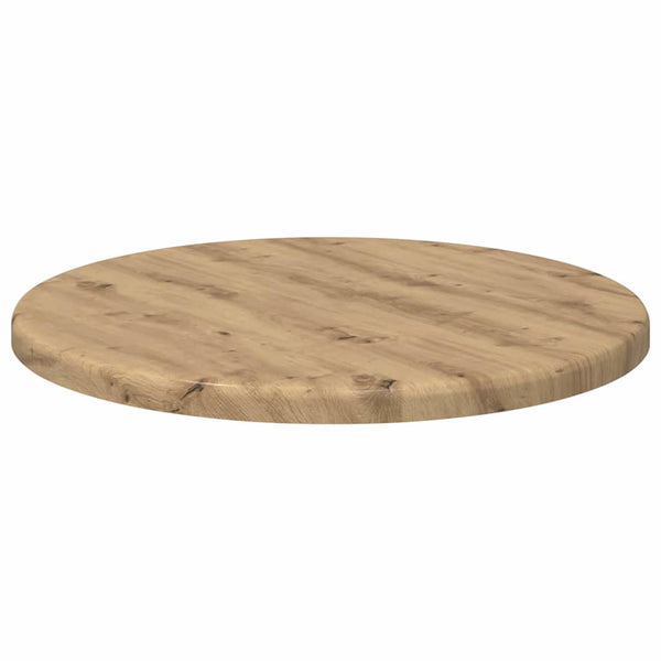 Tischplatte Artisan-Eiche Ø30cm