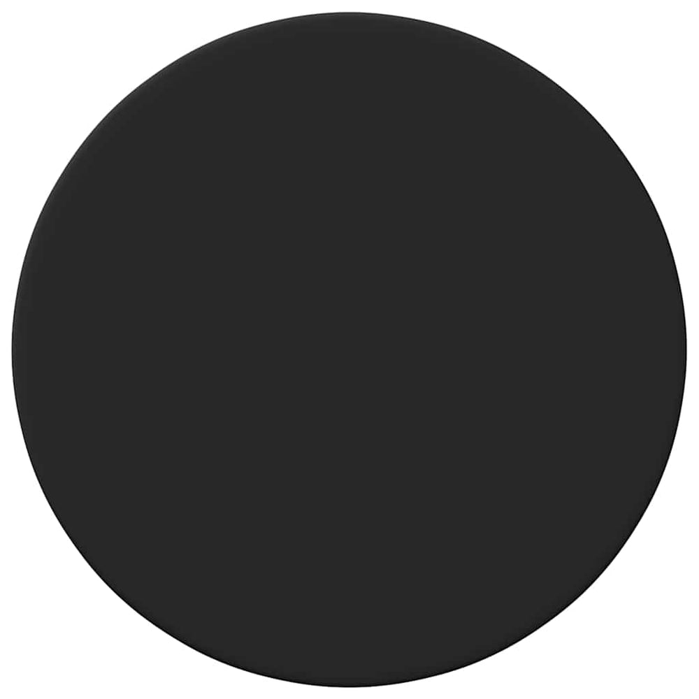 Tischplatte Schwarz Ø 40 cm