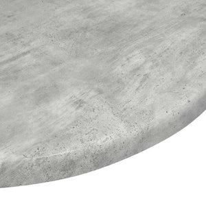Tischplatte Betongrau Ø 40cm