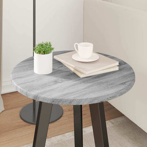 Tischplatte Grau Sonoma Ø 40cm