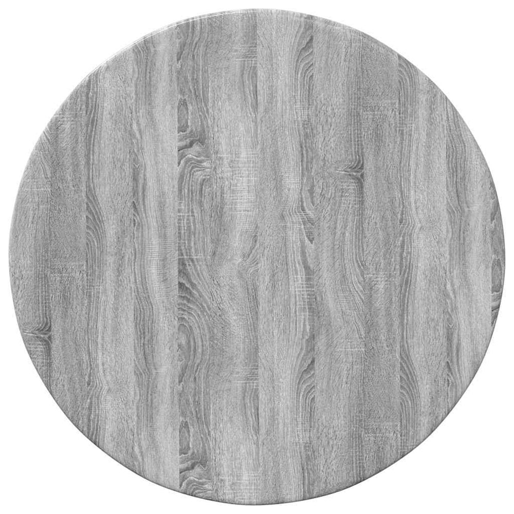 Tischplatte Grau Sonoma Ø 40cm