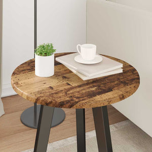 Tischplatte Altholz Ø 40cm