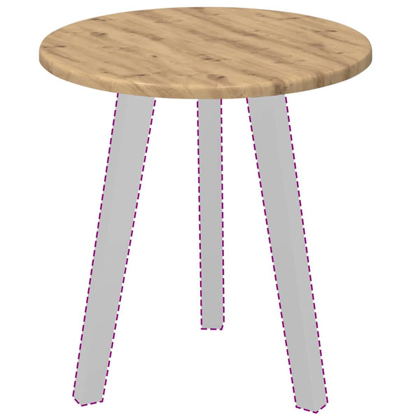 Tischplatte Artisan-Eiche Ø 40cm