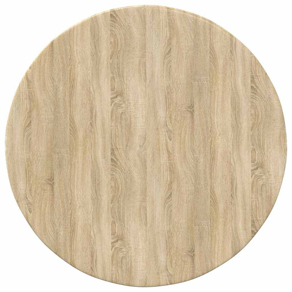 Tischplatte Sonoma-Eiche Ø 50cm