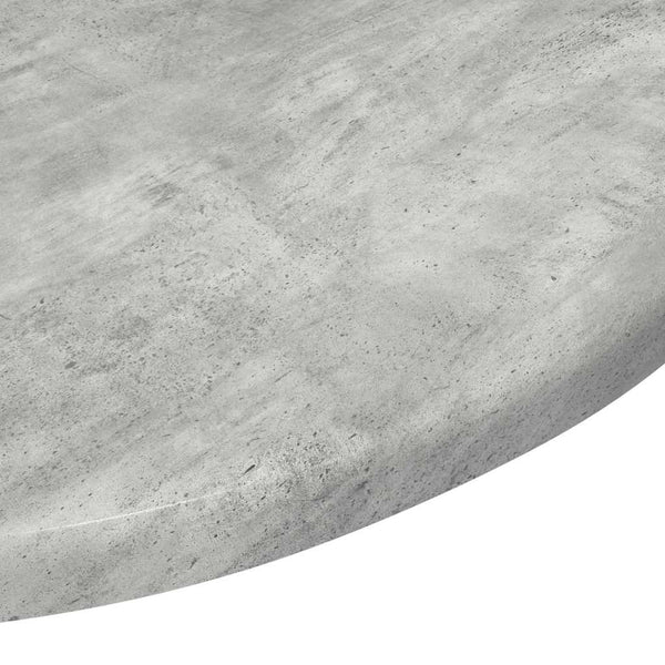 Tischplatte Betongrau Ø 50cm