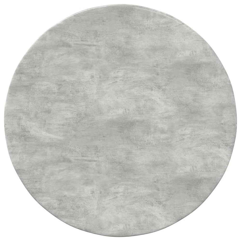 Tischplatte Betongrau Ø 50cm
