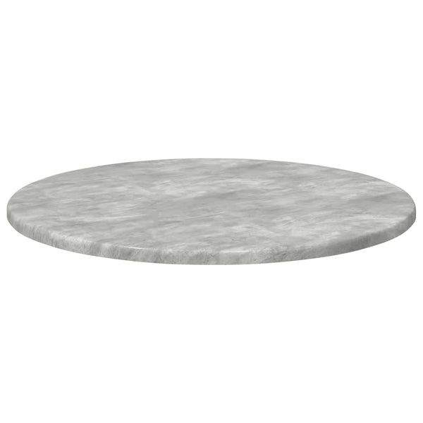 Tischplatte Betongrau Ø 50cm