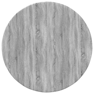 Tischplatte Grau Sonoma Ø 50cm