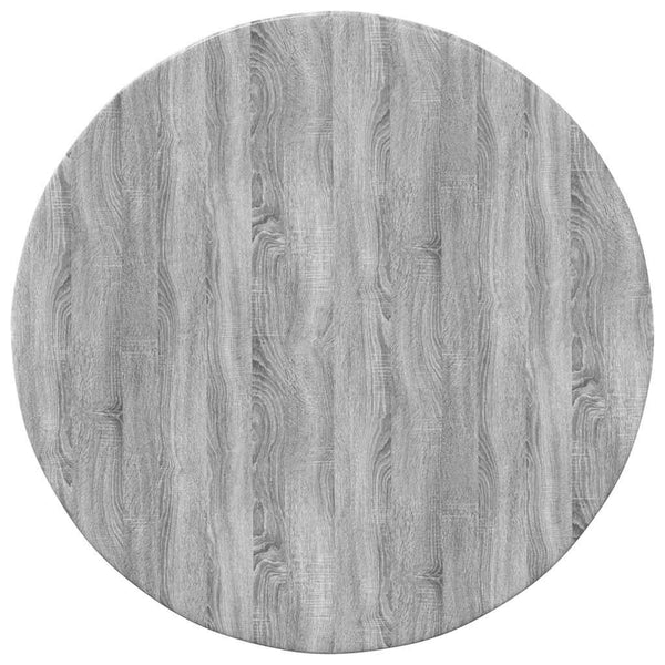 Tischplatte Grau Sonoma Ø 50cm