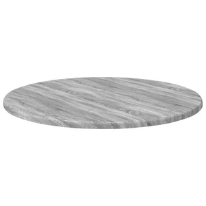 Tischplatte Grau Sonoma Ø 50cm
