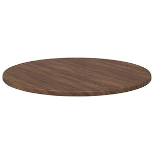 Tischplatte Braun Eiche Ø 50cm