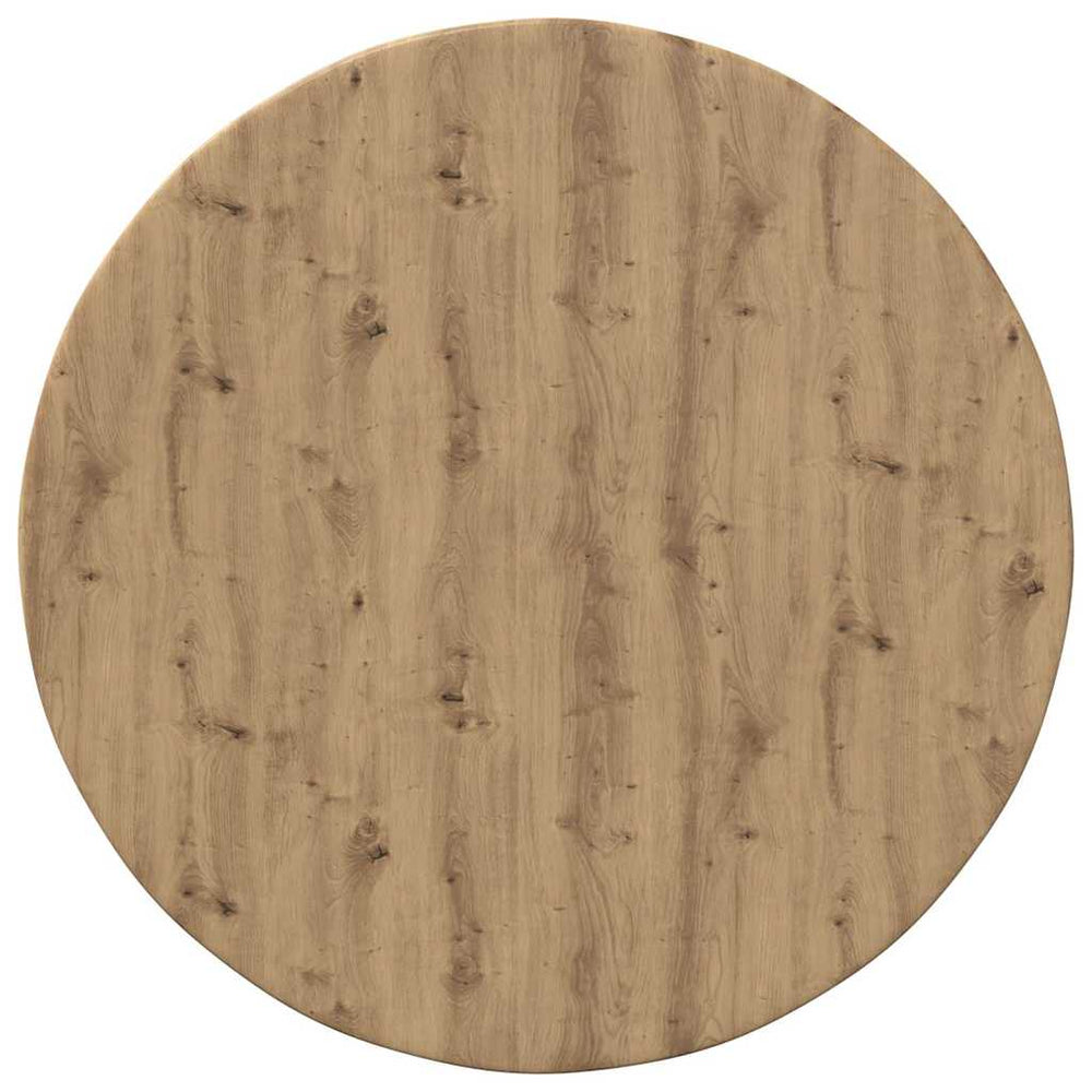 Tischplatte Artisan-Eiche Ø 50cm