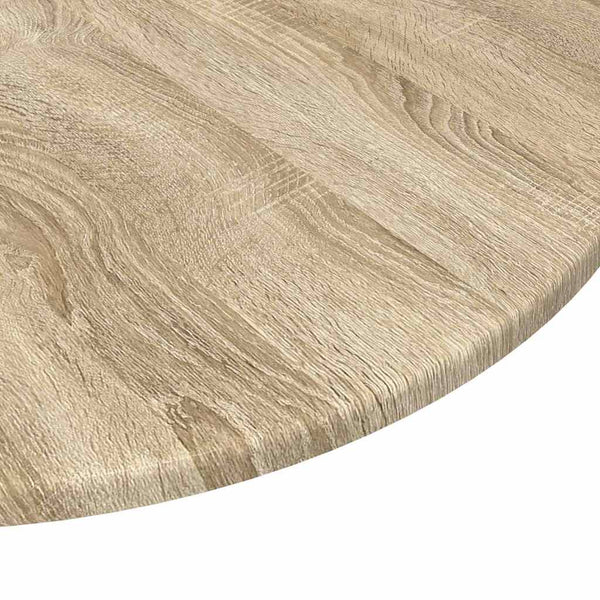 Tischplatte Sonoma-Eiche Ø 60 cm