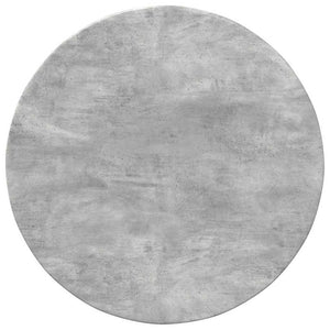 Betongraue Tischplatte Ø 60 cm