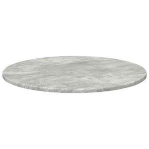 Betongraue Tischplatte Ø 60 cm