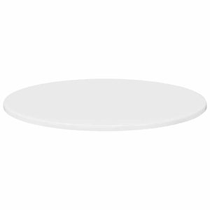 Tischplatte Hochglanz Weiß Ø 60cm